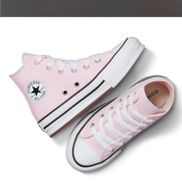 Converse Other - Converse Pink High-Top Sneakers lift size 11 NEW